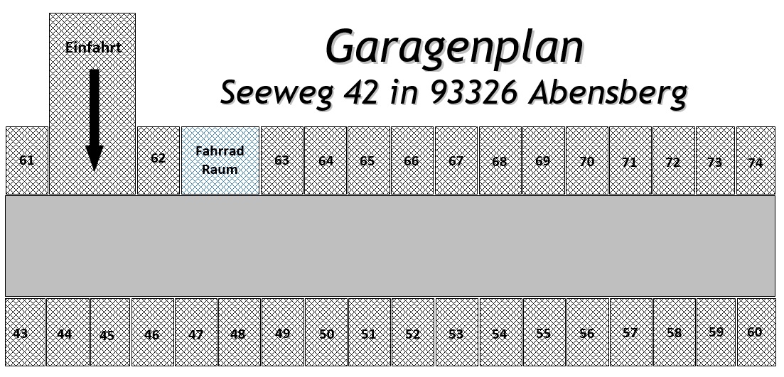 Garagenplan