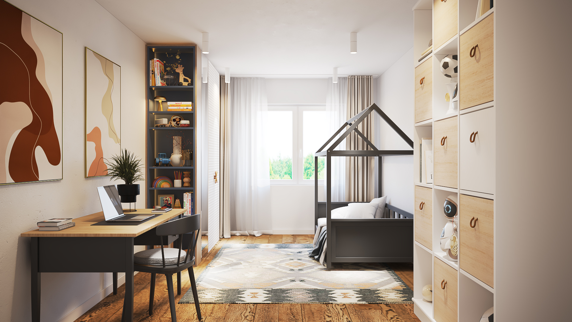 Blick in ein Kinderzimmer