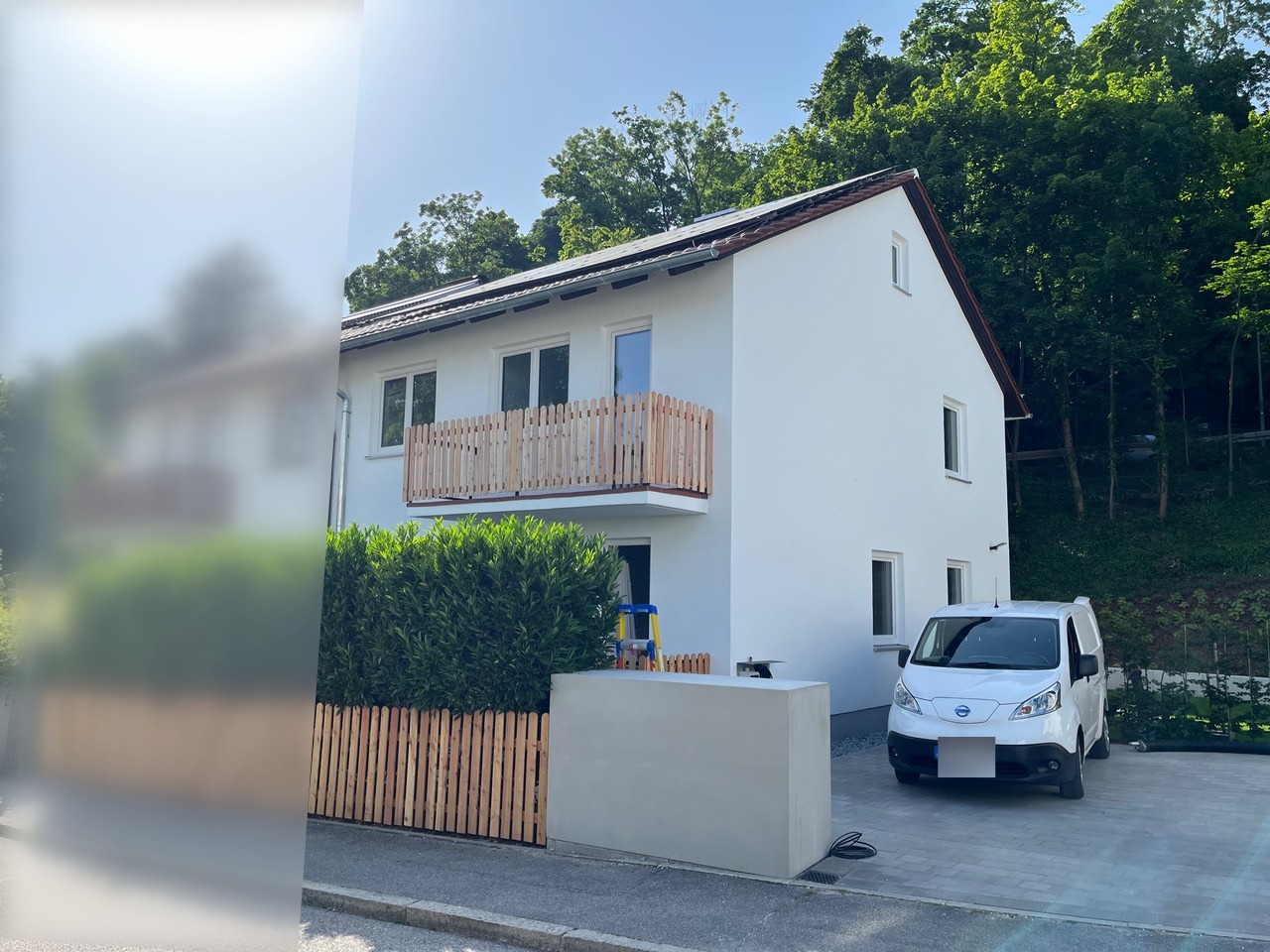 Blick von der Straße